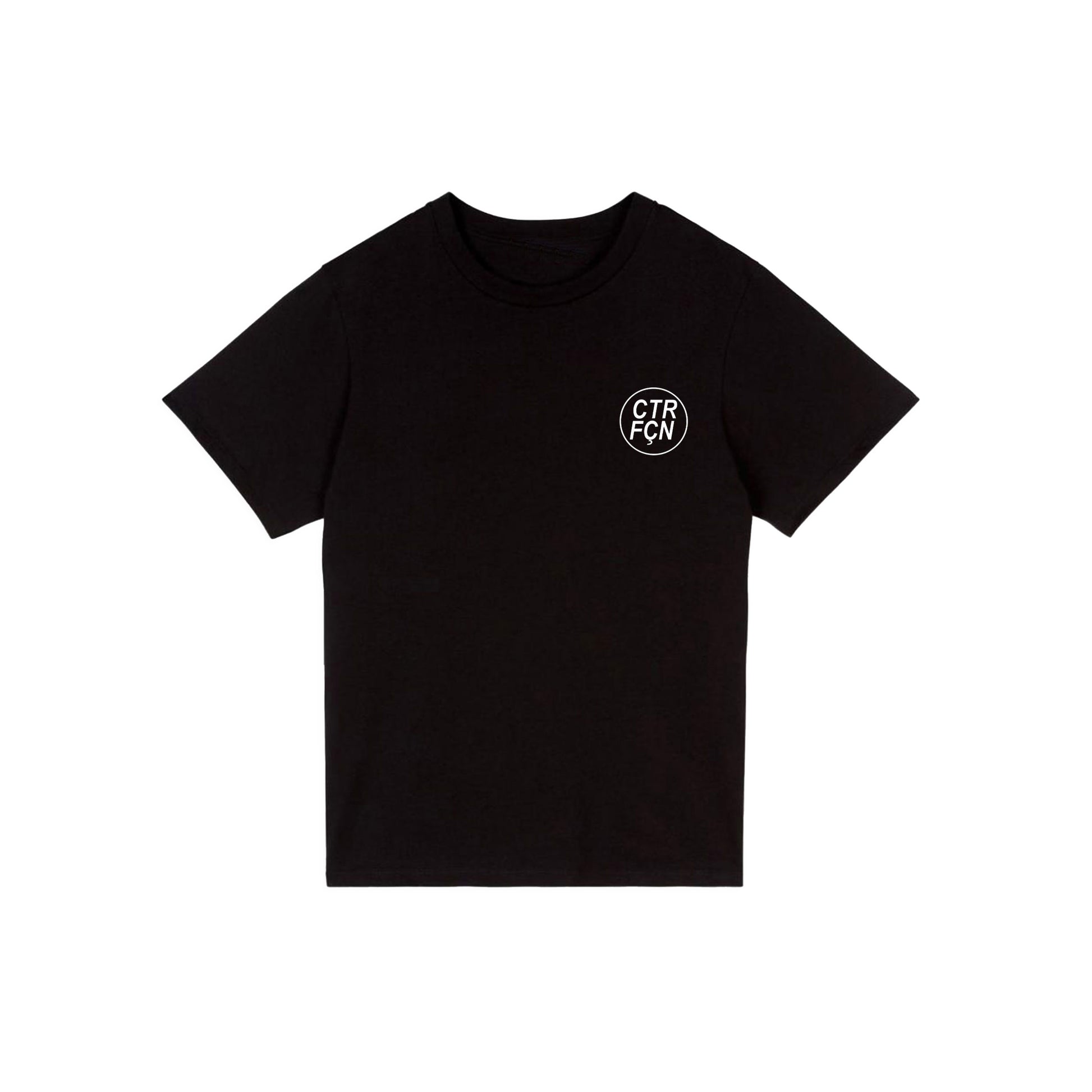 T-shirt noir CTRFÇN Front